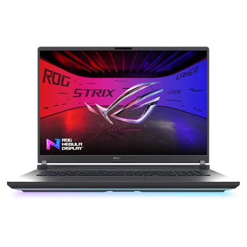 ASUS ROG Strix G18 G815LW Laptop | 18" 2,5K 240Hz/3ms 16:10 IPS Display | Intel Core Ultra 9 275HX | 32GB RAM | 1TB SSD | NVIDIA RTX 5080 | Win11 Home | QWERTZ | Volt Green | 3Monate GamePass