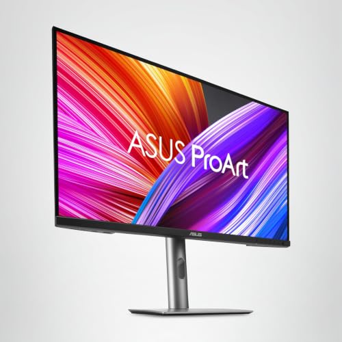 ASUS ProArt PA279CRV 27 Zoll 4K DCI-P3 USB-C Professional Monitor | Calman verifiziert, 99% DCI-P3, Delta E < 2, M Modus für MacBook Color Match, Daisy Chain, IPS, USB-C 96W, Höhenverstellbar
