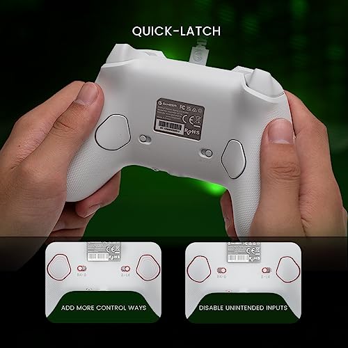 GameSir G7 SE Wired Controller für Xbox Series X|S, Xbox One & Windows 10/11, Plug and Play Gaming Gamepad mit Hall-Effekt Joysticks/Hall Trigger, 3.5mm Audio Jack (Weiß)