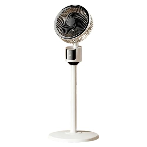 Gungtj Bodenventilator, leistungsstark, leise Kühlung, Luftzirkulation, betriebener Ventilator, Luftzirkulator, für Zuhause, Schlafzimmer, Wohnzimmer, Büro, Studentenwohnheim, Wohnung, Innen- und