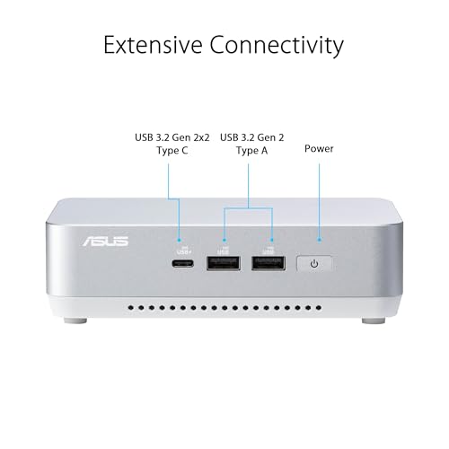 ASUS NUC 14 Pro+ RNUC14RVSU500000I, UCFF, Mini-PC Barebone, DDR5-SDRAM, PCI Express, 802.11a, 802.11 (90AR0051-M00010)