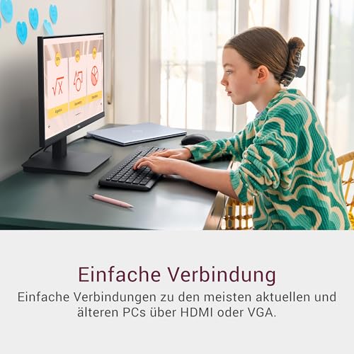 Dell 22 Monitor - SE2225HM, Full HD (1920x1080), 100Hz, VA, 5ms | VESA (100x100mm), HDMI, VGA, 3 Jahre Garantie, Schwarz