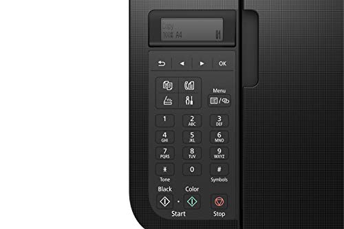 Canon PIXMA TR4550 Drucker Farbtintenstrahl Multifunktionsgerät DIN A4 (Farbdruck, Scanner, Kopierer, Fax, 4 in 1, 4.800 x 600 dpi, USB, WIFI, WLAN, Duplexdruck, Print App), schwarz
