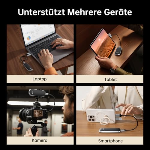 PHIXERO P10PRO Externe Tragbare NVMe SSD 2TB, Bis zu 1050MB/s, USB 3.2 Gen2, Inklusive 2-in-1 USB C Kabel, Externe Festplatte Portable SSD für iPhone 15/16 PRO/Android/Mac, Schwarz