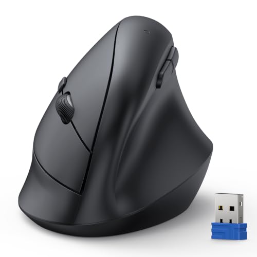 TECKNET Ergonomische Vertikale Kabellose Maus 4800 DPI Wireless Mouse