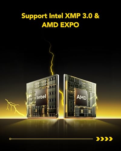 Lexar Thor Z Series RGB DDR5 RAM 32GB Kit (2x16GB) 6000 MHz, DRAM 288-Pin UDIMM Desktop-Speicher, Hochleistungs Gaming Computerspeicher unterstützt Intel XMP 3.0/AMD Expo, On-die ECC, 1.35V Silber
