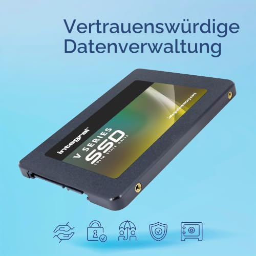 Integral V Series S 2,5" SATA III SSD 2 TB – Internes Solid-State-Laufwerk – Lesegeschwindigkeiten von 540 MB/s und Schreibgeschwindigkeiten von 500 MB/s für Computer- und Laptop-Upgrades