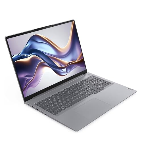 Lenovo ThinkBook 16 Gen 6 Business Laptop, Core i7-13700H, 32 GB DDR5 RAM, 1 TB PCIe SSD, 16" WUXGA (1920x1200) Display, Intel Iris Xe Graphics, Deutsches Tastatur-Layout, W11 Pro, Arctic Grey