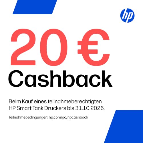 HP Smart Tank 5105 3-in-1 Multifunktionsdrucker (WLAN; Mobiles Drucken) – 3 Jahre Tinte inklusive, 3 Jahre Garantie, großer Tintentank, hohe Reichweite, Drucken in hoher Qualität