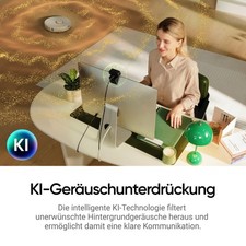 Insta360 Link 2C Webcam 4K UHD, Graphitschwarz, Autofokus, USB, Standard-Bundle