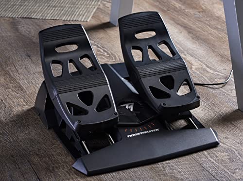 Thrustmaster TFRP T.Flight Rudder Pedals - PS5, XBOX & PC | Hochpräzises Differentialbremssystem für Flugsimulation, kompatibel mit dem Thrustmaster-Ecosystem, ergonomisch & vielseitig