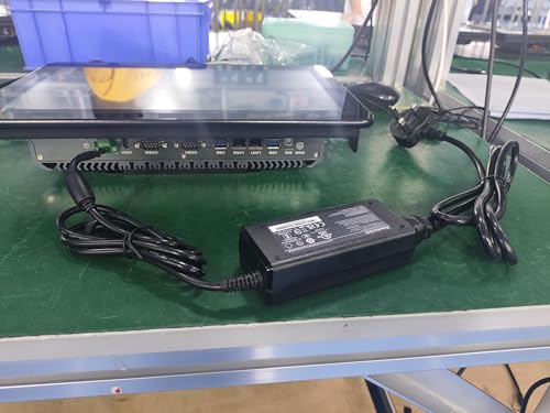 NORQIN 17-Zoll Lüftungsloser Industrie Panel-PC,IP65 All-in-One Computer | 10-Punkt Kapazitives Industrie-Touch-Panel,Windows 10 Pro,HDMI/COM/USB,für Automatisierung,Kiosk(I3-7100U,8G RAM 256G SSD)