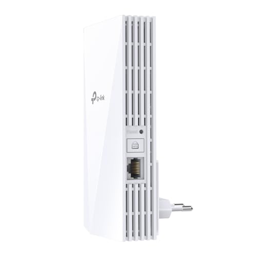 TP-Link RE780X WiFi 6 WLAN Verstärker Repeater AX3000(Dualband 2402MBit/s 5GHz + 574MBit/s 2,4GHz, MU-MIMO, Gigabit Port, kompatibel zu Allen WLAN Routern)