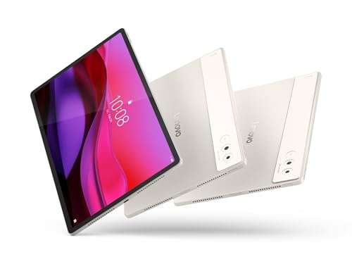 Lenovo Yoga Tab Plus Tablet AI 12,7" 16 GB 256 GB Android Seashell | 12.7 Zoll 3K Display | Qualcomm Snapdragon 8 | 16GB RAM | 256GB Speicher | Android 14 | WiFi7 + BT5.4 | Seashell | inkl.Stift