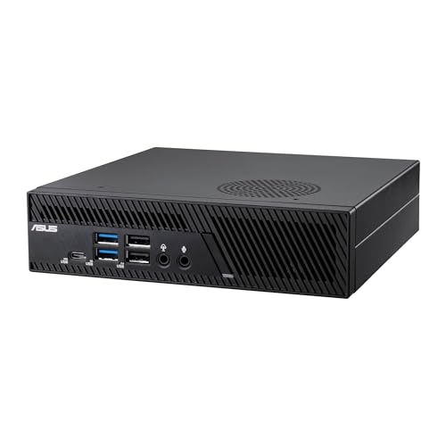 ASUS PB63-B3014MH Mini Desktop PC (Intel Core i3-13100 Prozessor, integrierte Intel UHD Grafik, 8GB DDR5 Speicher, 256GB M2. NVMe PCIe 4.0 SSD, WiFi 6E, Bluetooth 5.2, ohne Betriebssystem)