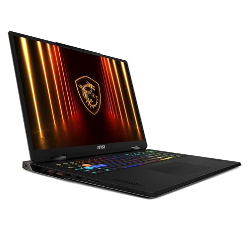msi Vector 18 HX AI A2XWIG-674IT, Gaming Notebook 18 Zoll QHD+ 240 Hz, Intel Core Ultra 9 275HX, Nvidia RTX 5080 16 GB GDDR7, 32 GB RAM DD5 6400 MHz, 1 TB PCIe4, WiFi 7, Win 11 Home
