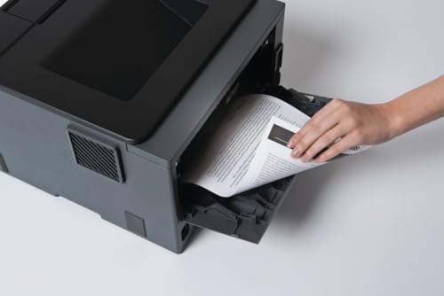 Brother HL-L5000D A4 monochrom Laserdrucker (Drucken, 1.200 x 1.200 dpi, USB, Print AirBag für 200.000 Seiten, 40 Seiten/Min.), Dark Grau/ Schwarz
