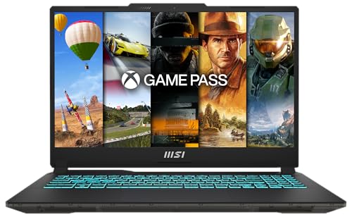 MSI Katana 15 Gaming Laptop, 15,6" Full HD 144Hz, Intel Core i7-13620H, NVIDIA GeForce RTX 4070, 16GB DDR5, 512GB SSD, Windows 11 Home, QWERTZ Tastatur, B13VGK-1860, Schwarz