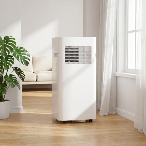 10000 BTU Tragbare Klimaanlage Cool Luftentfeuchter Ventilator Sleep Timer Fernbedienung Fenster Kit für Schlafzimmer Büro
