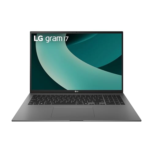 LG gram 17 17Z90TL-G.AU79G (17 Zoll) IPS Notebook, Intel Core Ultra 7 256V, 16GB RAM, 1TB SSD, Intel Arc 140V, federleicht (1,389 kg), gram AI, 77 Wh, Thunderbolt 4, Grau
