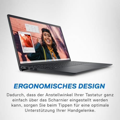 Dell Inspiron 15 3530 Laptop, 15.6 inch FHD (1920 x 1080) Display, 13th Generation Intel Core i5-1334U, Intel Iris Xe Graphics, 16GB RAM, 512GB, Windows 11 Home, Black