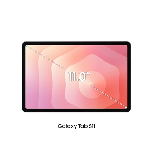 Samsung Galaxy Tab S11 (CAD-Version und Garantie) - Graphit, 128 GB, Android-Tablet mit 11 Zoll, Galaxy AI-Verbesserungen, AMOLED-Display mit 120 Hz, Dex-Modus, überarbeiteter S-Stift im Lieferumfang