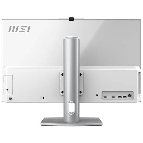 MSI Modern AM272P 1M-838DE - All in One PC, Intel Core 5 Prozessor 120U, 27 Zoll, FHD (1920x1080), 512TB SSD, 8GB DDR5, Webcam, Windows 11 Pro, Weiß