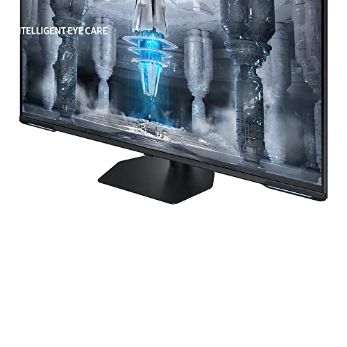 Samsung Odyssey Neo G70C Gaming Monitor S43CG700NU, 43 Zoll, VA-Panel, UHD-Auflösung, AMD FreeSync Premium Pro, 1 ms (MPRT) Reaktionszeit, Bildwiederholrate 144 Hz, Schwarz