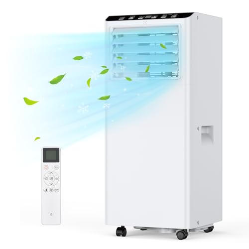 Tragbares Klimagerät 7000 BTU, Mobiles 3-in-1 Klimasystem Mit Kühlung, Lüfter & Entfeuchtung, 2 Geschwindigkeitsstufen, R290 Kältemittel, Ohne Außengerät, Leiser Betrieb, Für Räume Bis 30 M²