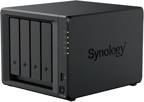 Synology DS925+ Bundle 16TB Western Digital (WD Red Plus 4X 4TB) 4Bay Desktop NAS, 2.5GbE-Ports, 4GB RAM