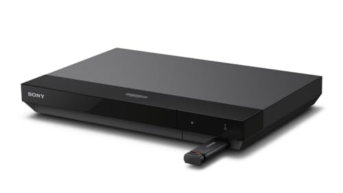Sony UBP-X700 4K Ultra HD Blu-ray Disc Player (Hochauflösendes Audio, HDR10, Dolby Vision, BT.2020, Erweiterte Hochskalierung, Universal Player, HDMI & Koaxial SPDIF)