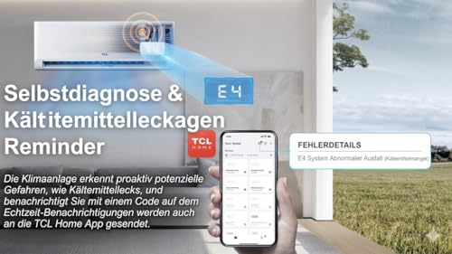TCL BreezeIN AI Klimaanlage A++ 9000 BTU Split-Klimagerät