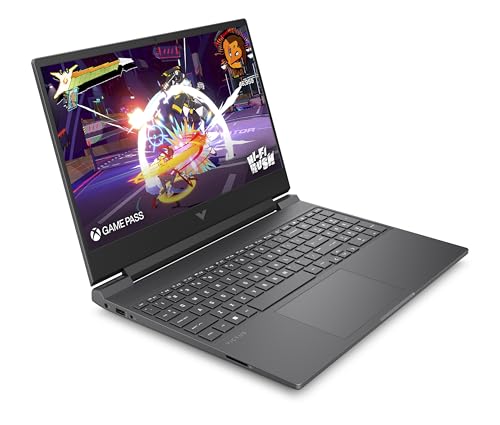 HP Victus Gaming Laptop, 15,6" FHD Display 144Hz, AMD Ryzen 5 8640H, 16 GB DDR5 RAM, 512 GB SSD, NVIDIA GeForce RTX 4050 (6GB), QWERTZ, Windows 11, Silber