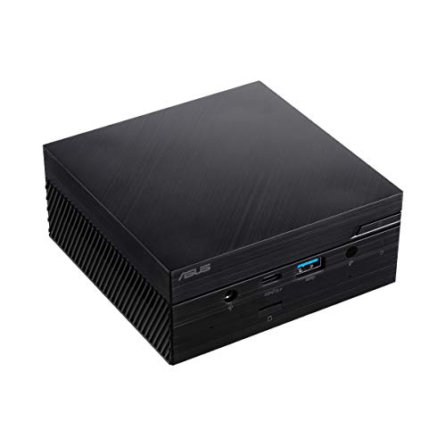 ASUS Mini PC PN50-B5329ZDE1 Mini-PC (AMD Ryzen 5 4500U, 8 GB DDR4, 256 GB SSD M.2, Radeon Vega Graphics, Windows 10 Pro) Schwarz