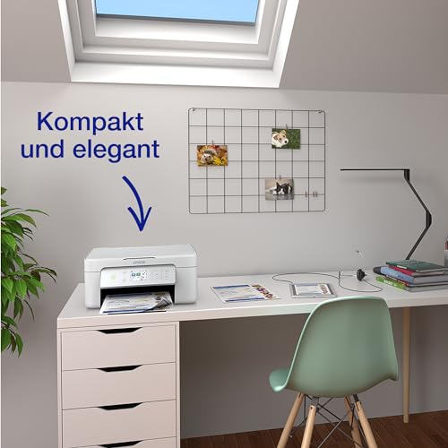 Epson Expression Home XP-4205 3-in-1-Tinten-Multifunktionsdrucker, Scanner, Kopierer, WLAN, Einzelpatronen, Duplex, 2,4-Zoll-Display, DIN A4, inkl. 3 Monate ReadyPrint Flex-Tintentarif
