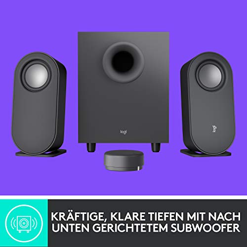 Logitech Z407 Bluetooth-Computerlautsprecher mit Subwoofer