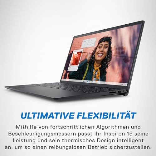 Dell Inspiron 15 3530 Laptop, 15.6 inch FHD (1920 x 1080) Display, 13th Generation Intel Core i5-1334U, Intel Iris Xe Graphics, 16GB RAM, 512GB, Windows 11 Home, Black