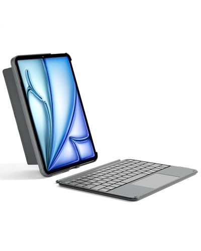 Inateck Hülle mit Tastatur für iPad 11(A16)/10. Gen, Ultraleicht 450g