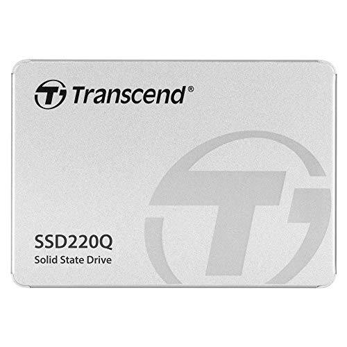 Transcend 2TB SSD220Q 2,5" SATA III SSD, bis 550 MB/s, SLC-Cache | Interne SSD, LDPC-Fehlerkorrektur (ECC), kompatibel mit Laptops und Desktop-PCs