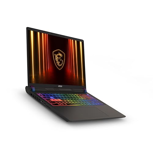 MSI Vector 16 HX AI A2XWHG-426IT, Gaming Notebook 16 Zoll QHD+ 240 Hz, Intel Core Ultra 9 275HX, Nvidia RTX 5070 Ti 12 GB GDDR7, 1TB PCIe4, 32 GB RAM DDR5 6400 MHz, WiFi 7, Win 11 Home [Layout und