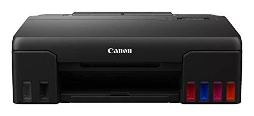 Canon PIXMA G550 Tintentankdrucker mit nachfüllbarem Tank, günstige Drucke | Für Fotoliebhaber; nachfüllbare Tintentanks mit günstigen Flaschen, WiFi Direct und Mopria, randloses A4- und Fotodruck