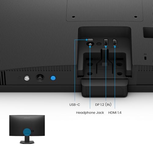 BenQ GW2490CE 23,8 Zoll 1080p FHD 144 Hz IPS Eye-Care-Monitor für das Homeoffice, USB-C, 1080 x 1920, Visual Optimizer, flimmerfrei, Low Blue Light, ultraschmaler Rahmen, TÜV-Zertifiziert, Eye-CareU