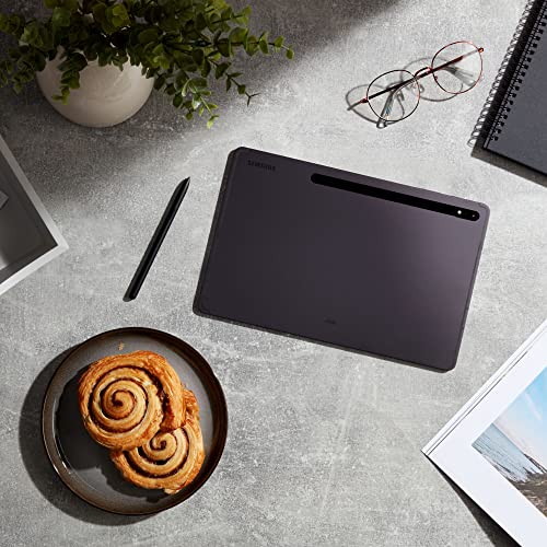 Samsung Galaxy Tab S8+, 12,4 Zoll, 128 GB interner Speicher, 8 GB RAM, Wi-Fi, Android Tablet inklusive S Pen, Graphite, inkl. 36 Monate Herstellergarantie
