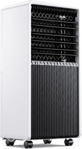 18.000 BTU Mobile Klimaanlage Nur Kühlung, 220-240V 50Hz Kompressor leise, Fensterabdichtungsset, Rollen, kleiner Luftkühler für Schlafzimmer Büro, A+Hot & Cold 12000 BTU, A+Hot & Cold 12000 BTU