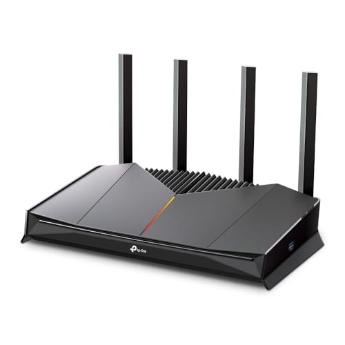 TP-Link Archer GE230 Wi-Fi 7 Gaming Router, Dual-Band WLAN BE3600, 2 × 2,5 Gbit/s-Ports + 3 × Gigabit-Ports, MLO, HomeShield, USB 3.0, EasyMesh, Gamers Private Network, Nahtlose RGB-Beleuchtung