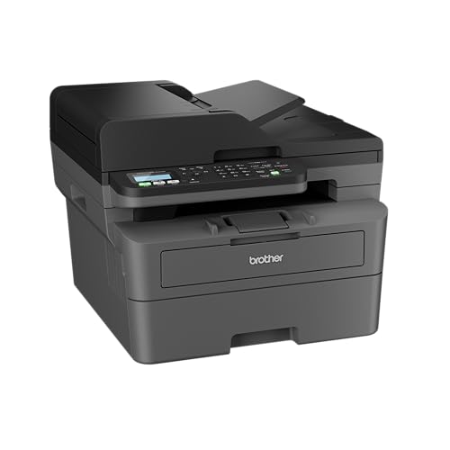 Brother MFC-L2835DW, 4-in-1 S/W-Laserdrucker, ADF, Duplex, 32 Seiten/Min. | 2-zeiliges LCD, Kassette 250 Blatt, WLAN, LAN und USB, Starttoner für 1.200 Seiten