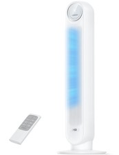 DREO 20Db Leiser Turmventilator, 28 Fuß/S Geschwindigkeit Elektrischer Lüfter mit Fernbedienung...