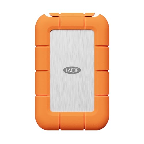 LaCie Rugged SSD4 1TB, 40Gbps USB-C, Orange, Data Rescue Service (STND1000400)