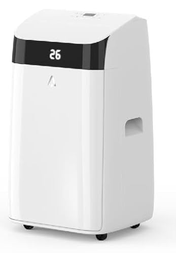 Mobile klimaanlage,10000 BTU Mobiles Klimagerät mit Abluftschlauch 4 in-1 Mobile Klimaanlage Silent <52 dB+ Fernbedienung | Fenster-Installationsset |24h-Timer Ideal für Haus/BüRo