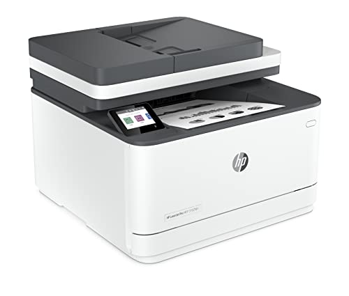 HP LaserJet Pro MFP 3102fdn Laserdrucker Schwarz-Weiß, Multifunktions-Laserdrucker, Automatischer Duplex, Hohe Druckgeschwindigkeiten, Ethernet, USB Hi-Speed, Fax, App, Wolf Pro Security